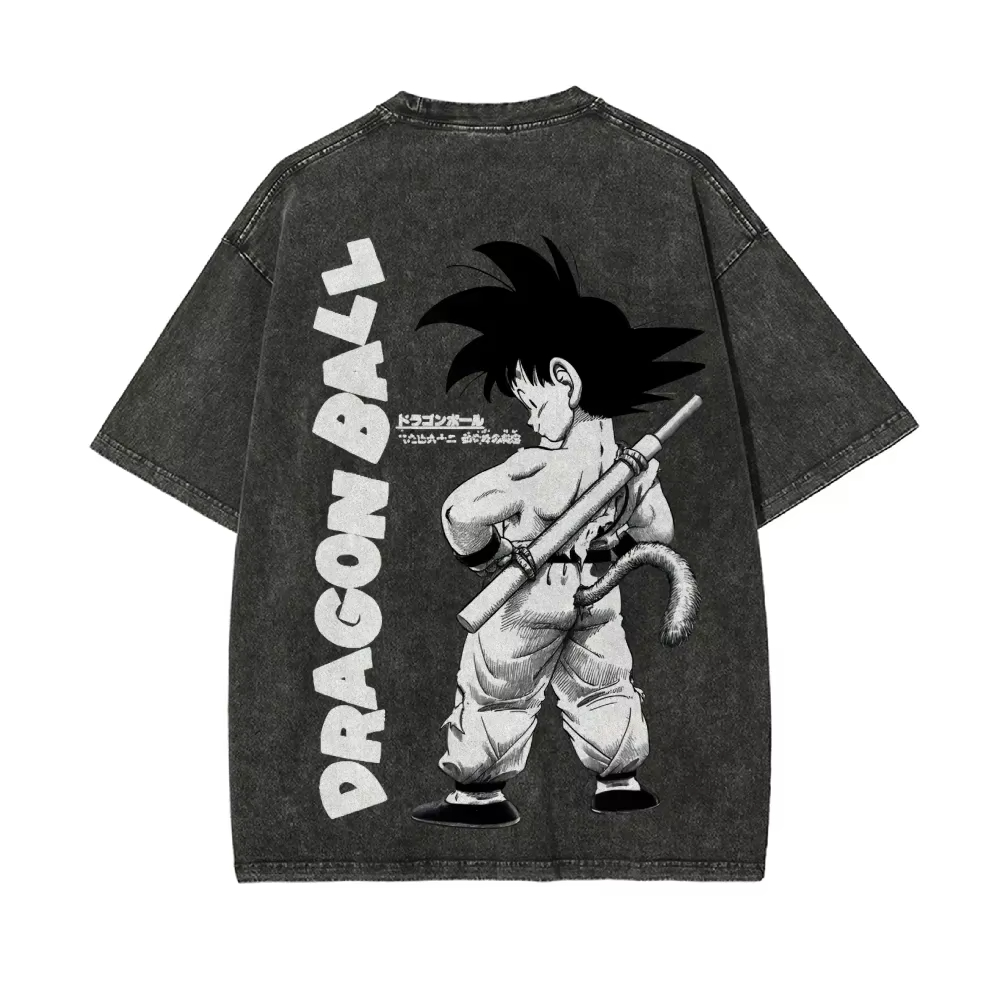Summer 2026 Kids Clothing - 2026 Summer Dragon Ball Oversized T-shirt