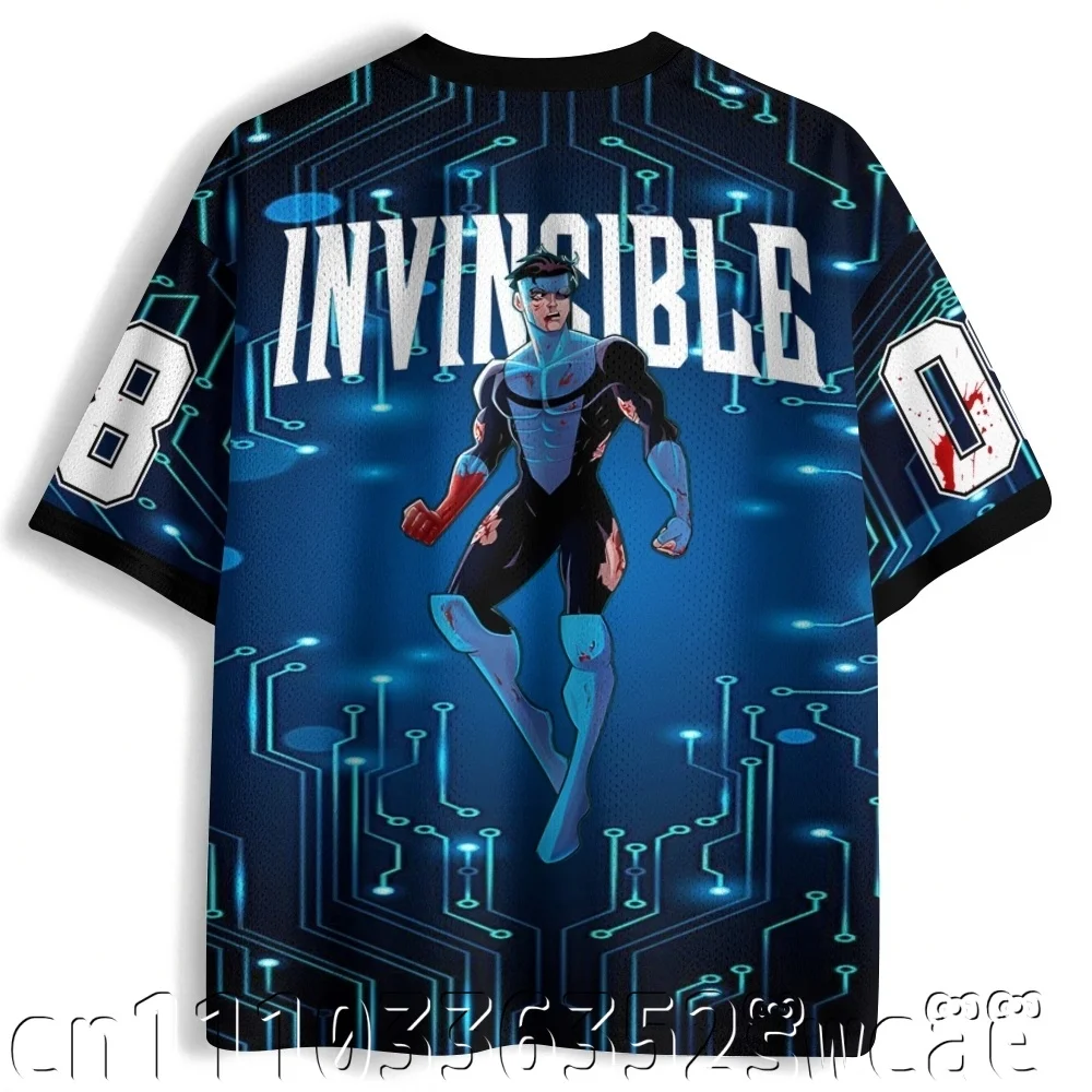 Summer Clothing Affordable - Unisex New Invincible Anime Jersey Manga