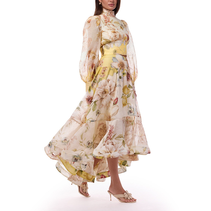 Summer Vacation Clothing Women - Summer Flower Print Holiday 2 Piece