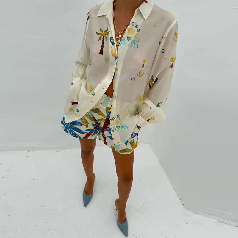 Summer Vacation Clothing Women - All Match Pockets Set Mujer Women