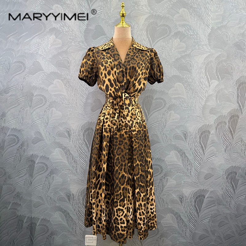 Summer Alt Clothing - MARYYIMEI Fashion leopard print women's clothing