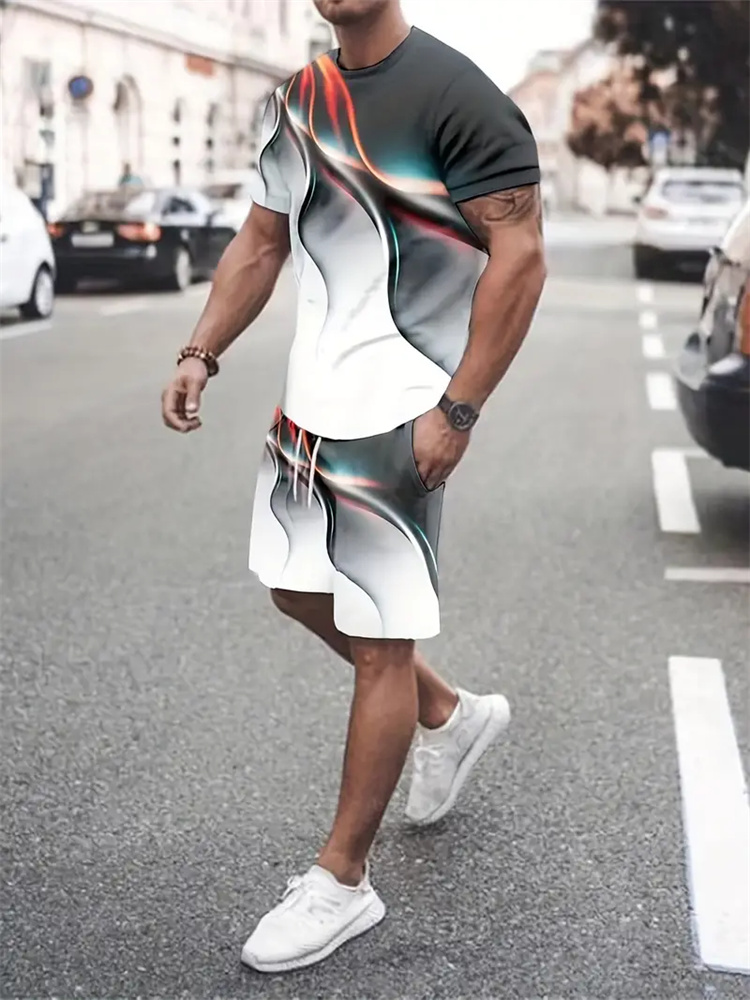 Men Women Gradient Texture T-s - Summer Alt Clothing review and price
