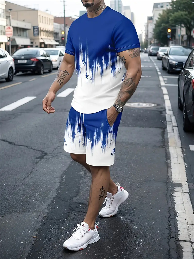 Men Women Gradient Texture T-s - Summer Alt Clothing review and price