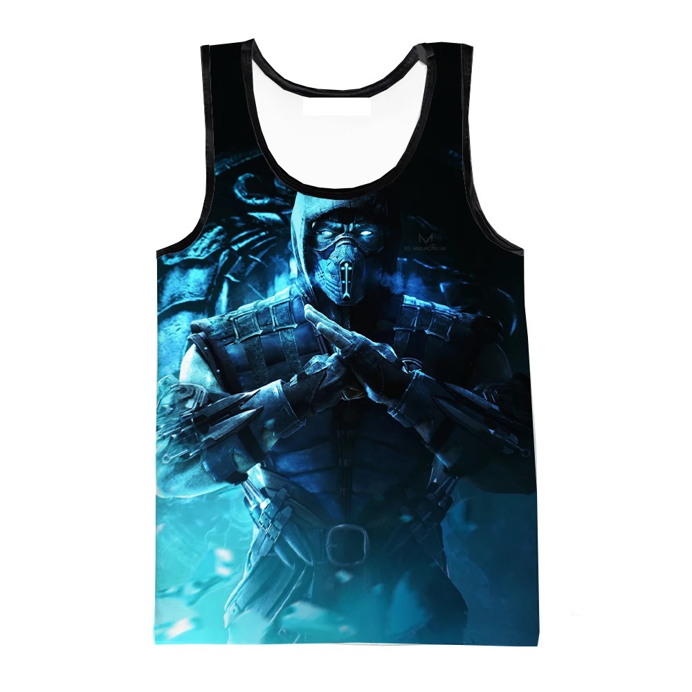 Mortal Kombat Game 3D Print Ta - Summer Games Clothing review and price