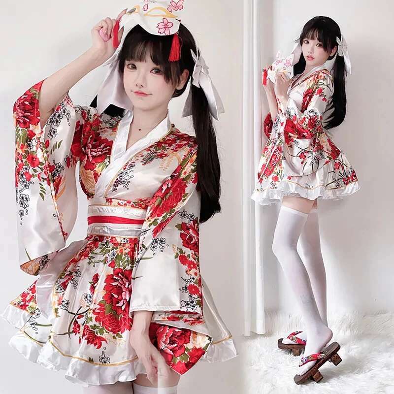 Japanese Modified Kimono Dress - Summer Alt Clothing review and price