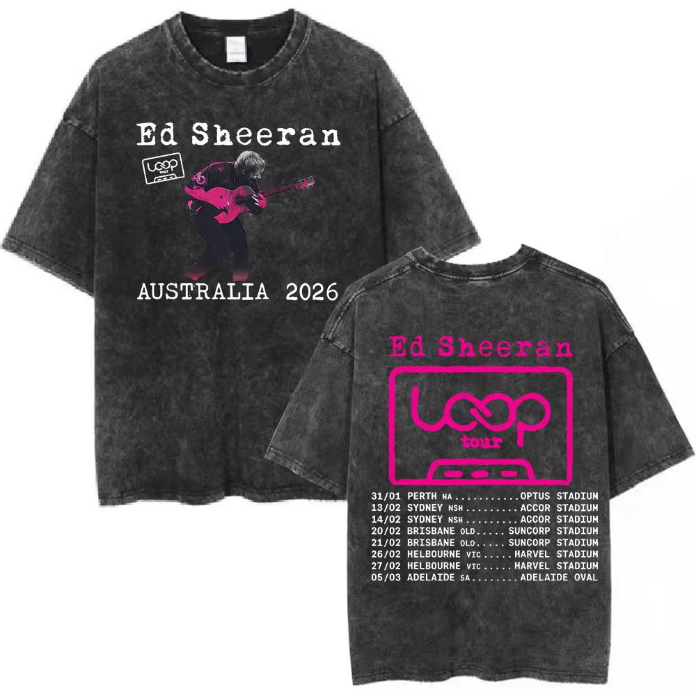 Ed Sheeran Loop Tour Australia - Summer Clothing Australia review and price