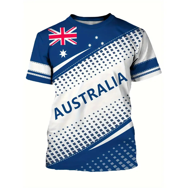 Australia National Flag T-shir - Summer Clothing Australia review and price