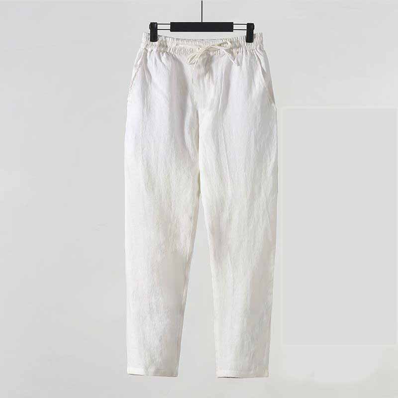Summer Chinese Style Straight  - Summer Clothing Men Linen review and price