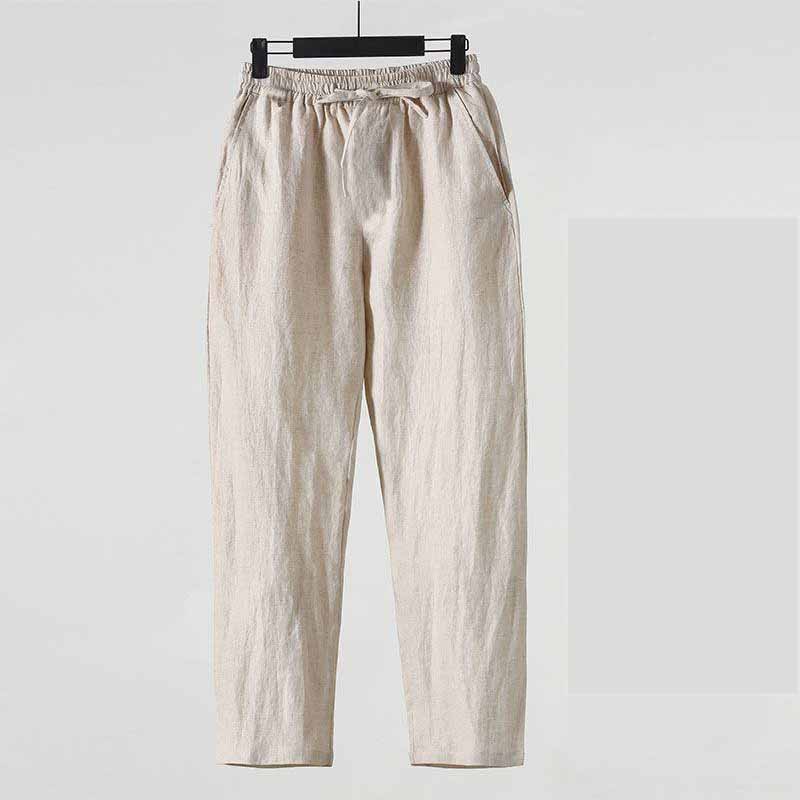 Summer Chinese Style Straight  - Summer Clothing Men Linen review and price