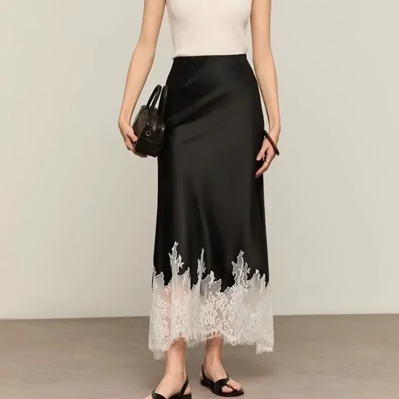 Fairy Lace-Trim Midi Skirt Hig - Summer Clothing Trends 2025 Women'S review and price