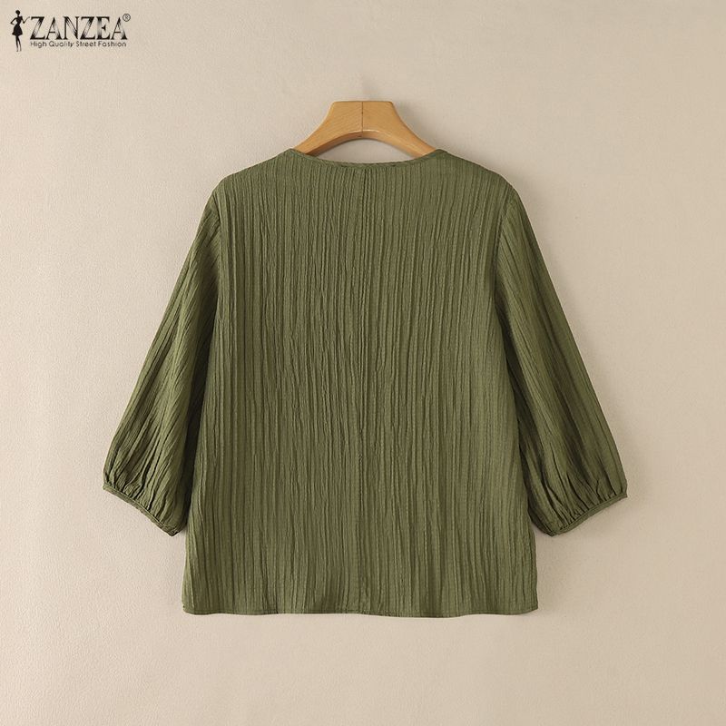 ZANZEA Woman Crinkled Texture  - Summer Days Clothing review and price