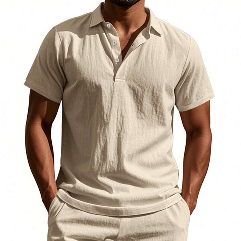 High-Quality 95% Linen Short-S - Summer Clothing Men Linen review and price