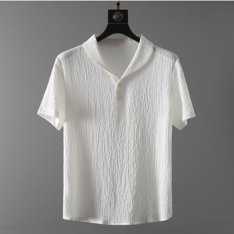 Summer Ultra-thin Two-piece Ic - Summer Clothing Men Linen review and price